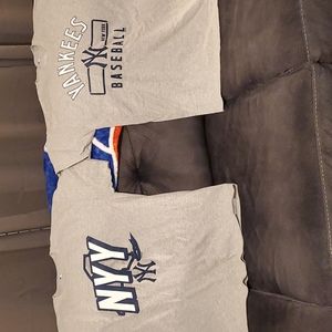 2 NY Yankees tee shirts